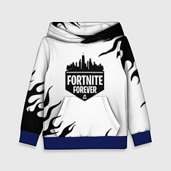 Толстовка-худи детская Epic games fortnite fire, цвет: 3D-синий
