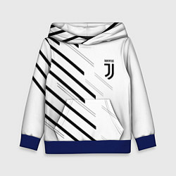 Толстовка-худи детская Juventus sport geometry, цвет: 3D-синий