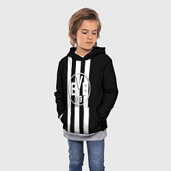 Толстовка-худи детская Borussia sport line, цвет: 3D-меланж — фото 2