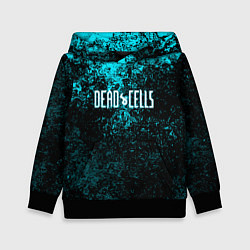 Толстовка-худи детская Dead Cells брызги красок, цвет: 3D-черный