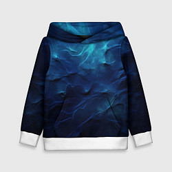 Детская толстовка Абстрактные волны глубины