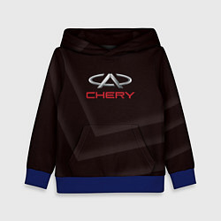Толстовка-худи детская Cherry - logo, цвет: 3D-синий