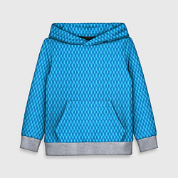Детская толстовка Паттерн яркий сине-голубой