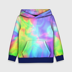 Детская толстовка Яркий тай-дай абстракция