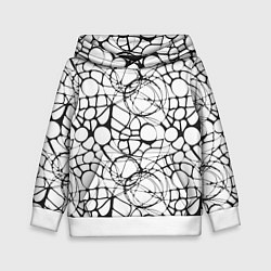Детская толстовка Абстрактный нейрографический узор