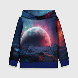 Детская толстовка Фантастика космос и планета