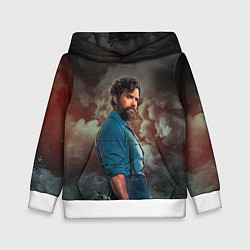 Толстовка-худи детская Гус Мар Филлипс, цвет: 3D-белый