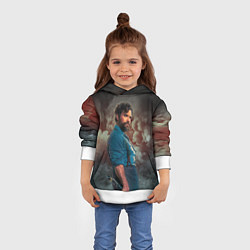 Толстовка-худи детская Гус Мар Филлипс, цвет: 3D-белый — фото 2