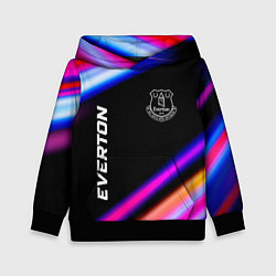 Толстовка-худи детская Everton speed game lights, цвет: 3D-черный