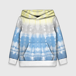 Детская толстовка Color stripes: tie-dye