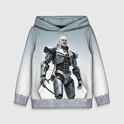 Толстовка-худи детская Cyber Lenin - ai art, цвет: 3D-меланж