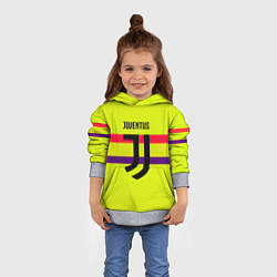 Толстовка-худи детская Juventus sport line, цвет: 3D-меланж — фото 2