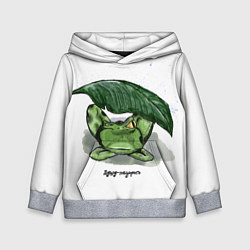 Толстовка-худи детская Душу не дорого, цвет: 3D-меланж