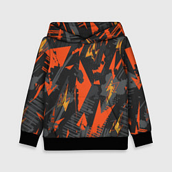 Детская толстовка Яркий абстрактный узор для спорта