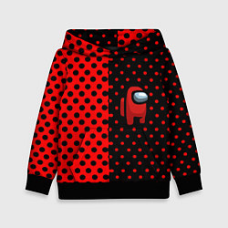 Детская толстовка Among us geometry dot