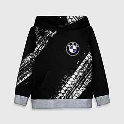 Детская толстовка BMW : автомобильные текстуры шин