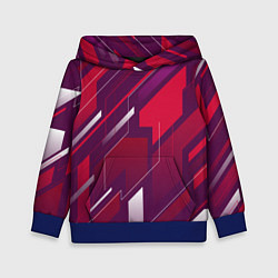 Детская толстовка Абстракция графика экстремальной формы