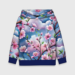 Детская толстовка Облака цветов сакуры