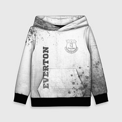 Толстовка-худи детская Everton - white gradient вертикально, цвет: 3D-черный