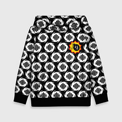 Детская толстовка Serious Sam logo pattern