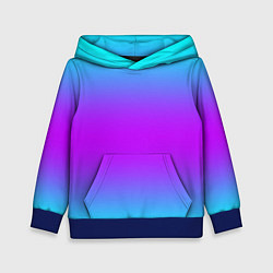 Детская толстовка Градиент текстура неоновая