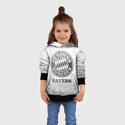 Толстовка-худи детская Bayern - white gradient, цвет: 3D-черный — фото 2