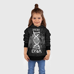 Толстовка-худи детская Its my DNA, цвет: 3D-черный — фото 2