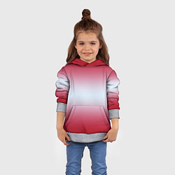 Толстовка-худи детская Gradient color, цвет: 3D-меланж — фото 2