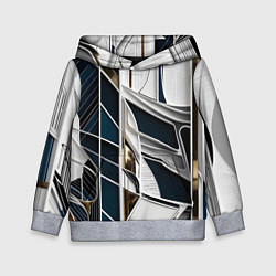 Детская толстовка Кибер текстура