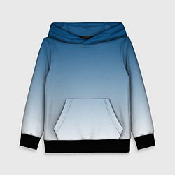 Детская толстовка Бирюзовый градиент текстура