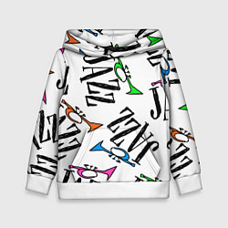 Детская толстовка Just jazz in color