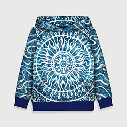 Детская толстовка Зимний шаманский бубен