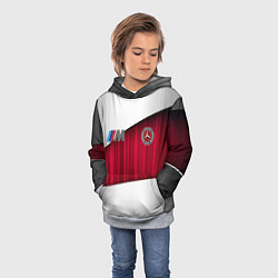 Толстовка-худи детская Mercedes amg, цвет: 3D-меланж — фото 2