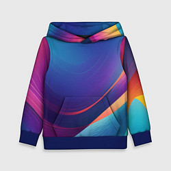 Детская толстовка Красивый градиент абстракция