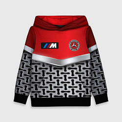 Детская толстовка BMW x mercedes texture