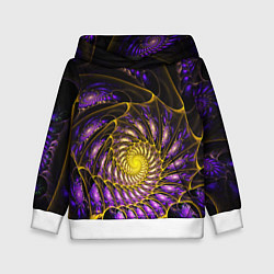 Детская толстовка Fractal illusion steel