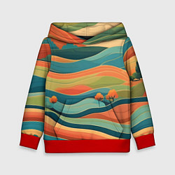 Детская толстовка Поля луга