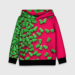 Детская толстовка Веселые елочки