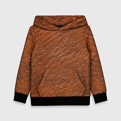 Детская толстовка Текстура кожи миндального цвета