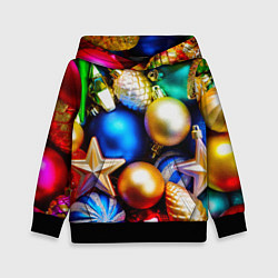 Детская толстовка Новогодние украшения