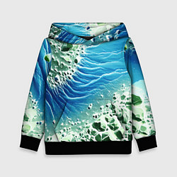 Детская толстовка Берег и синие волны