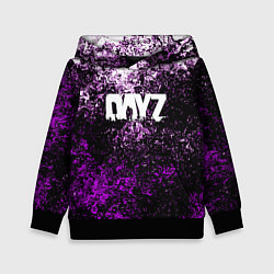 Толстовка-худи детская Dayz неоновые краски, цвет: 3D-черный
