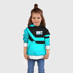 Толстовка-худи детская Dayz geometry, цвет: 3D-белый — фото 2