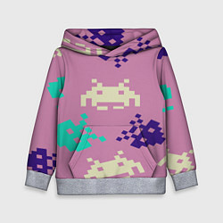 Детская толстовка Пиксели фильтр