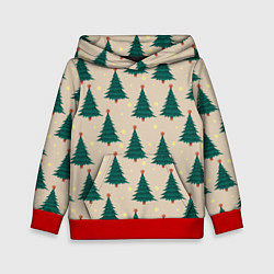 Детская толстовка Новогодняя ель