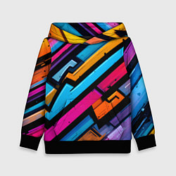 Детская толстовка Абстракция с граффити