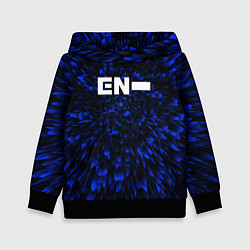 Толстовка-худи детская Enhypen blue energy, цвет: 3D-черный