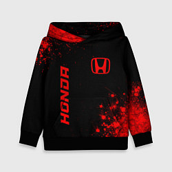 Детская толстовка Honda - red gradient вертикально
