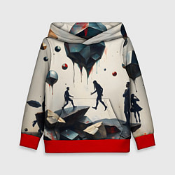 Детская толстовка Сюрреалистичные люди и камни