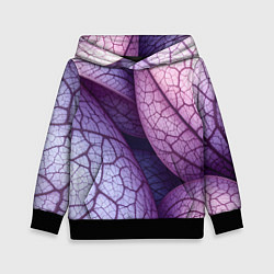 Детская толстовка Прожилки экзотического растения